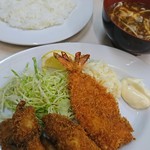 はね海老 - 日替わりランチ７５０円