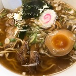 ラーメン専科とらの子 - タマゴが出てきました^^