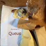 Boulangerie Queue - 2018年2月：お土産に5種類もいただきました