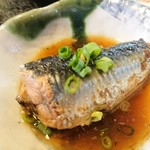 Kaisen Washoku Sakana Mamire Nakanaka - 小鉢(秋刀魚)