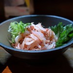 いかやき やまげん - 生桜エビ