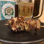 もつ焼つみき瓦 神田店 - コリコリの食感のナンコツ