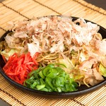 Okonomiyaki Teppan Yaki Tsurujirou - 昔ながらのソース焼きそば
