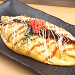 Okonomiyaki Teppan Yaki Tsurujirou - オム焼きそば