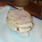 田助寿司 - 炙ってもらった　あまみ出てます