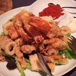 Ristorante da Valentino - 1803_Ristorante da Valentino_FRITTO MISTI＠175,000Rp(Deep-fried calamari, prawns, baby shrimps & fish fillet)