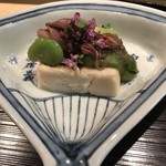 はらまさ - 白子とそら豆、ホタルイカ