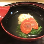 はらまさ - 海老真薯のお椀