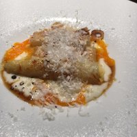 TACUBO - ロワールホワイトアスパラ、卵黄マルサラ、ブラナータチーズ 