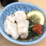 正宗屋 - 桜鯛白子ポン酢420円