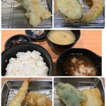 天ぷら まる喜 - まる喜定食 ８２０円