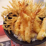 和食さと - 1803_和食さと Mall Of Indonesia_富士山天丼＠98,000Rp