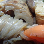 善林庵 - 煮しめ。味わい深いミャ。