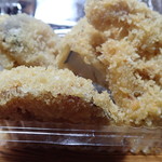 善林庵 - フライ。蓮根。あったかくてサクサクしてたミャ。