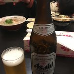 油山とんこつ研究所 くまちゃんラーメン - 瓶ビール