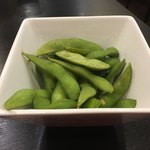 油山とんこつ研究所 くまちゃんラーメン - 枝豆