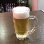 一杯酒場 たこ心 - 生ビール(ジョッキ)♪