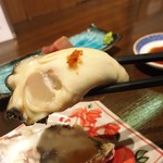 呑蔵 - 大きさは箸から垂れるくらい