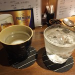 呑蔵 - お湯割りとロック