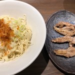 つけ麺一燈 - 和え玉Ｗ＋せせり