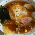 くるまやラーメン - 中華味ラーメン＋チーズです。