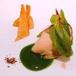 ラ クレリエール - 真牡蠣 51C+牡蠣の出汁スープ