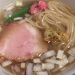 クラム＆ボニート 貝節麺ライク - 貝節つけそば