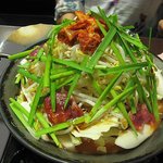 葱や木曽 - 鉄板鍋