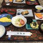 おしゃまんべ温泉　ホテル四国屋 - 朝食
