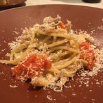 カーサ・デル・チーボ - グラニャネージのスパゲッティ うさぎのイスキア風 リコッタサラータと