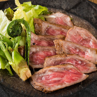 □国産和牛ステーキ会席　100ｇ