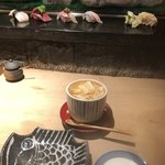 Kiraku - 2500 茜。お肉うまうま。茶碗蒸しもうまうま。。