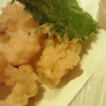 笑楽 - ホルモンの天婦羅