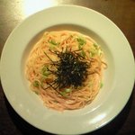 ワールドスター カフェ - 明太子クリーム、スパゲティーニ 950円