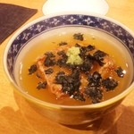 和み庵　篤屋 - 胡麻豆腐と茄子の揚げ出し