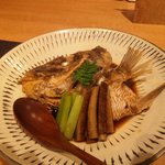 和み庵　篤屋 - 天然タイのあら焚き