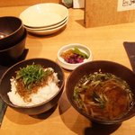 和み庵　篤屋 - じゃこご飯（自家製）