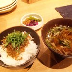 和み庵　篤屋 - じゃこご飯（自家製）