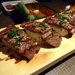 焼肉トラジ - はらみ炙り握り