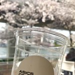 ASICS CONNECTION TOKYO - ビールと桜