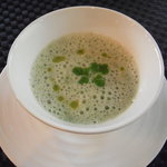セルフィーユ - ほうれん草とポテトのポタージュ