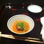 日本料理 晴山 - 角煮。今まで食べたのとは一味違う。肉の柔らかさは言うまでもない。