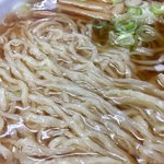 佐野青竹手打ラーメンの店 Ｒａ - 佐野らーめん…650円／大盛り…200円増し（160円×2玉）