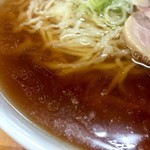 佐野青竹手打ラーメンの店 Ｒａ - 佐野らーめん…650円／大盛り…200円増し（160円×2玉）