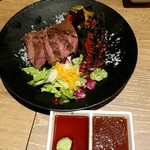 肉バル銀次郎 - ハラミステーキ