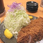 とんかつ檍 - カタロースかつ定食 (1800円)