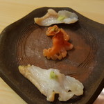 太平寿し - 梅貝、赤貝