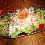 ハッシシ - 豚しゃぶのおろしポン酢サラダ　680円（714円）