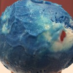 サーティワンアイスクリーム - お父さんスペシャル
ブルーは サワードリンク風味シャーベットとバニラアイスとのこと