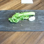 アコルドゥ - 春のアブラナ ブルーチーズクリーム